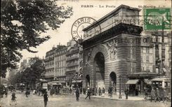 CPA Paris Le porte St Martin 