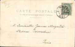 CPA Paris Guy de Maupassant