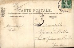 CPA Of Paris I send these Place flowers to you Bastille