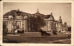 CPA Small Tables Of Paris Grand Palais of the Palate of Beautiful Arts