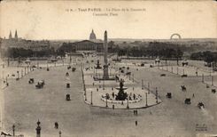 CPA Toul Paris the Place of the Harmony Agrees Place