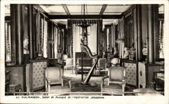 CPA Malmaison Salon of Music of Imperatrice Josephine Grips