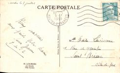 CPA Lourdes the Cave The Grotto