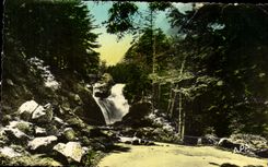 CPA Cauterets And Route of the Bridge Eapagne