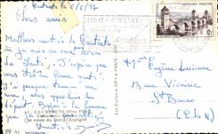 CPA Cauterets And Route of the Bridge Eapagne