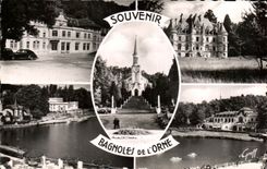 CPA Souvenir Bagnoles De L Orne