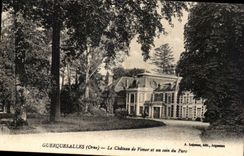 CPA Guerquesalles Le Chateau de Vimer et un coin du PArc