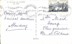 CPA Surroundings of Luchon Lake oo