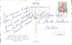 CPA Chamonix Mont Blanc Switches To taste since Merlet