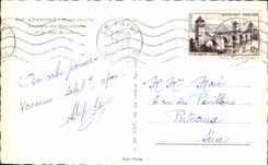 CPA Chamonix Mont Blanc La gare de Montenvers et la mer de Glace