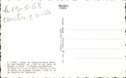 CPA Vallee de Chamonix Mont Blanc Le glacier d Argentiere Le Dru La mer de glace Les grandes Jorasses 