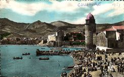 CPA Collioure Beach I Church