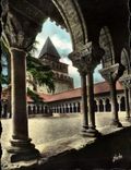 CPA Moissac the Cloister and the Bell-tower of I Church Abbatile Saint Pierre