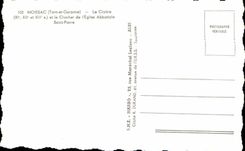 CPA Moissac the Cloister and the Bell-tower of I Church Abbatile Saint Pierre