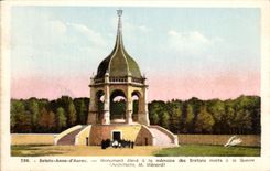 CPA Saint Anne Auray Monument raised with the Memory of Breton died with the War