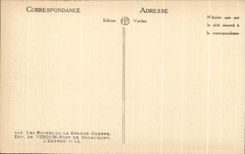 CPA Ruins Of the Large War Env De Verdun Fort De Douaumont Militaria