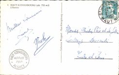 CPA High Koenigsbourg Entrance