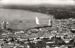 CPA Geneva Seen Panoramicue