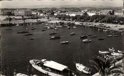 CPA Raphael azul del santo de la dimension el puerto