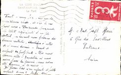 CPA Raphael azul del santo de la dimension el puerto