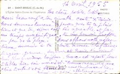 CPA Saint Brieuc l Eglise Notre de l Esperance