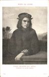 CPA Musee du Louvre Ecole Italienne XVl e Siecle Portrait de Jeune Homme