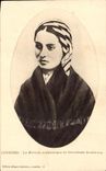 CPA Lourdes Le Portrait authentique de Bernadette Soubirous