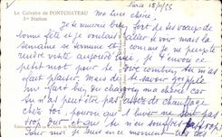 CPA the Martyrdom of Pontchateau