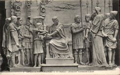 CPA Calvaire of Pontchateau 1 Station Jesue east Condamne died