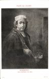 CPA Rembrandt Son Poritrait En 1660 Paris Musee du Louvre