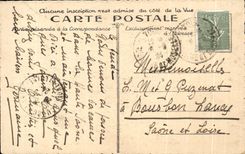 CPA Toul Cloftre de la catedral derecha dejo el donante del acceso en la iglesia del estribillo