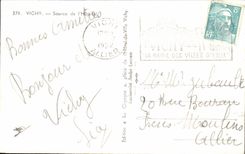 CPA Vichy Source de I Hopital