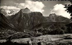 CPA Allevard Les Bains Valley from High Breda and the Seven Laux