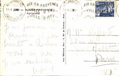 CPA Aix en Provence Cariatides