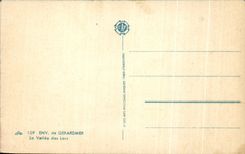 CPA Env de Gerardmer the Valley of the Lakes