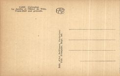 CPA Caen ayuntamiento el ayuntamiento del jardin y de I y argumentos