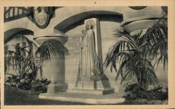 CPA Rouen Places To rough-hew Statue of Jeanne Arc The places Where Joan off Arc was burnt At the stake