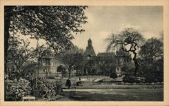 CPA Le Havre Town hall and the Garden the Town Hall and grounds