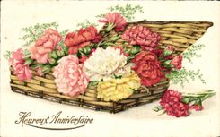 CPA Fantaisie Enfant Garcon Heureux Anniversaire