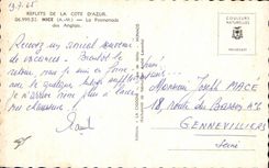 Reflexiones de CPA del azul de la dimension Niza la caminata del ingles