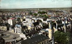 El caso ducal panaramic de CPA Nevers Vue Palais ahorra