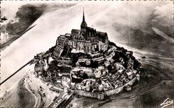 CPA Cote D Emeraude Le Mont Saint Michel Vue panoramoque