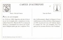 Panorama de REPRO Paris tomado del arco de I de Trimphe en las sacudidas y el Friedland de las avenidas