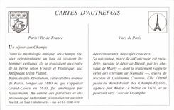 REPRO Paris Avenue Of the Champs Elysees