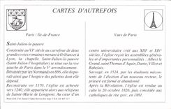 REPRO Paris Frontage of I Church Saint Julien the Poor one