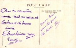 CPA Heureuse Jeunesse We Do See Life Clown