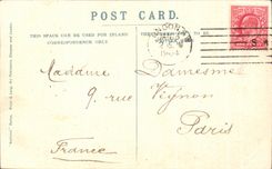 CPA Oft in stilly night Homme et enfant Humour