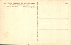 CPA Castle Of Malmaison the castle and the Park De luxe hotel and garden