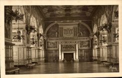 CPA Palate De Fontainebleau the Gallery Henri or Ballroom Henry the Second Gallery gold dance hall hall
