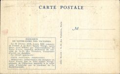 CPA the Wish Of Louis XIII Basilica NR Paris Victories